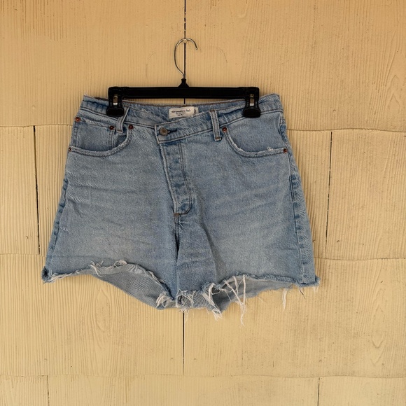 Abercrombie & Fitch Curve Love High Rise The Dad Short - Picture 1 of 6